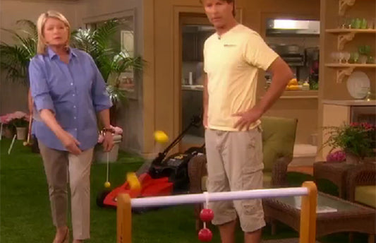 Martha Stewart featured Ladder Golf on her show.