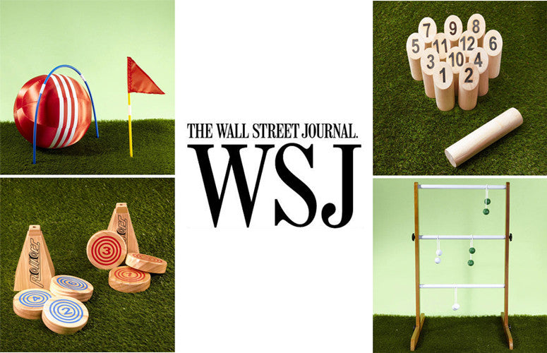 Ladder Golf featured in The Wall Street Journal.